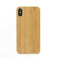 Blank PC bamboo wood Phone Case For iPhon X/XR/ XSMAX